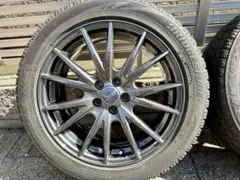 Weds ホイールVELVA SPORT 17インチ4本セット　スタッドレス装着