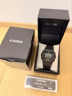 美品CASIO G-SHOCK DW-5600E 3229ブラック