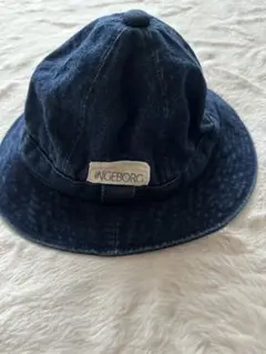 インゲボルグ INGEBORG メトロハット　デニム　ネイビー