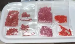 スワロフスキー パパラチア 他赤系 まとめ売り