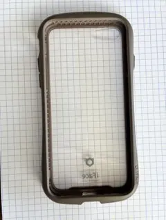 専用　iFace ケース ブラウン　iPhone SE 背面亀裂あり