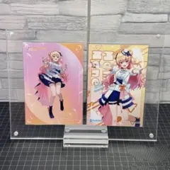 桃鈴ねね　ホロライブ 5th イラストカード ブロマイド 2種セット