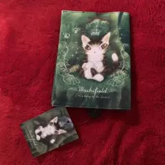 新品タグ付✴︎わちふぃーるど✴︎森の王さま ブックカバー ダヤン