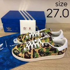 BAPE ADIDAS STAN SMITH スタンスミス ベイプ 27.0のサムネイル