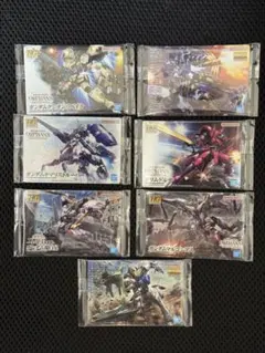 美品　ガンプラパッケージアートグミ3　バルバトス、ヴィダール他　7枚セット