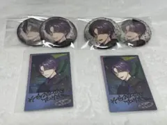 VACHSS 缶バッジ チェキ風カード 剣持刀也 セット