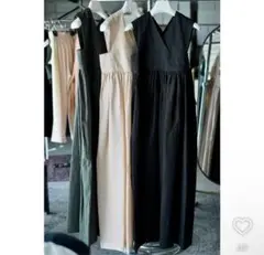 ゆず様専用！HYKE 26SS LINEN MAXI DRESS | Mercari