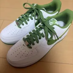 NIKE AIR FORCE 1 ホワイト/グリーン　26.5cm