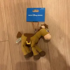 東京ディズニーリゾート　トイストーリー　ブルズアイ　ストラップ　キーチェーン