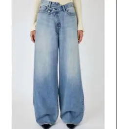 MOUSSY CROSS WAIST WIDE STRAIGHT 1 - メルカリ