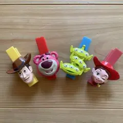 トイ・ストーリー キャラクタークリップ 4個セット