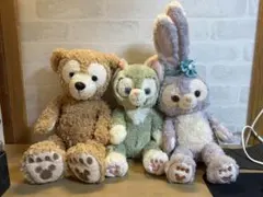 (ディズニー)ダッフィー・ジェラトーニ・ステラルーぬいぐるみセット