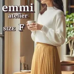 【即決】◇emmi atelier エミアトリエ◇ペプラムショートパンツタグ付 未使用 黒 サイズ1/＃567405 ラッピング済WEB限定セット商品アロマティックハンドボディ
