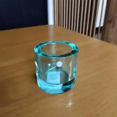 iittala　キャンドルホルダー　KIVI　ウォーターグリーン
