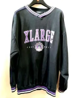 XL XLARGE トレーナー スウェット X-Large ブラック ユーズド品
