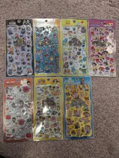 な*♡様 プチドロップステッカー　ディズニー　7枚セット