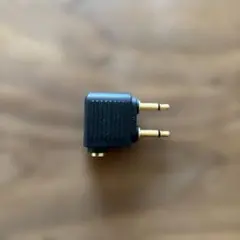 3.5mmイヤホンジャックアダプター 黒