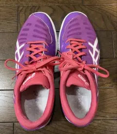 ASICS スパイクシューズ ピンク/紫 ASICS スパイクシューズ ピンク/紫 - メルカリ