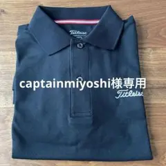Titleist ブラック ポロシャツ M