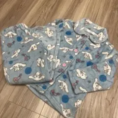 美品　モコモコ　パジャマ 110cm シナモロール　シナモン　サンリオ