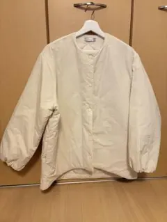 Lindau キルティングジャケット 白、クリーム色