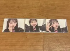 FRUITS ZIPPER 松本かれん 黒衣装 トレカ 3枚セット