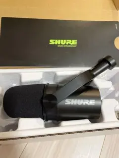SHURE MV7X 外箱・XLR端子3mケーブル付き マイク - メルカリ