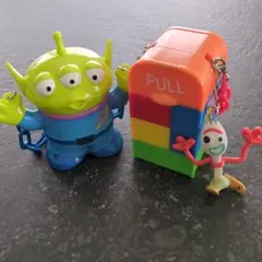 トイ・ストーリー4 フォーキー・リトルグリーンメン　ミニスナックケースセット