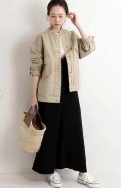 ‪☆新品タグ付きIENAカラーチノリメイクルーズブルゾン 36 ホワイト ☆新品タグ付きIENAカラーチノリメイクルーズブルゾン 36 ホワイト