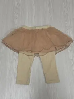 petit main チュールスカート付パンツ 90