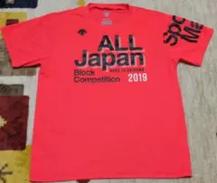 DESCENTE インターハイ Lサイズ Tシャツ 国体オールジャパン 極美品】ALLJAPAN インターハイ 国体 デサントTシャツ 【公式通販】