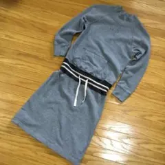 デニムダンガリー　ワンピース　１３０