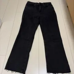 ZARA ブラック ブーツカットデニム 38