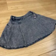 raby デニムスカート キュロット 130cm インナーパンツ付き