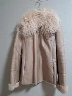 ムートンジャケット ファーコート