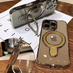 iPhone16pro スマホケース マグセーフ スマホリング ソフトケース