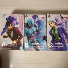 一番くじジョジョの奇妙な冒険 A賞 仗助 B賞クレイジーダイヤモンド C賞 川尻