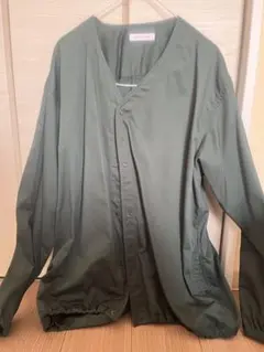 FREAK'S STORE グリーン ボタン付きジャケット