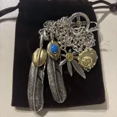 m*9様 羽根モチーフ ネックレス