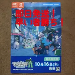 ポケモンレジェンズZA 発売直前号 冊子 1枚