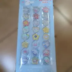 おはじきふうシール　シナモロール 24ピース