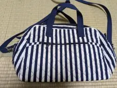 値下げ★NaRaYa ナラヤ　バック　マリン系