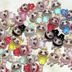 ラブブ 全身 クリア ラメ ポップマート 【スプーン1杯分 ネイルパーツ】