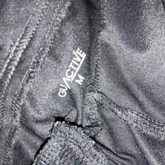 GU ACTIVE ブラック スラックス M