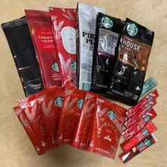 スタバ　コーヒー豆&VIA&ORIGAMIの空袋SET