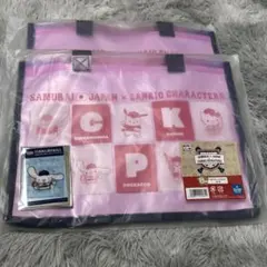 タイトーくじ 侍ジャパン × サンリオキャラクターズ B賞 クリアトートバッグ