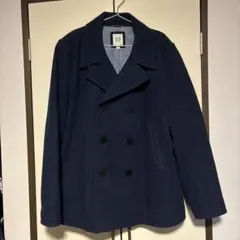 80s OLD GAP ネイビー ピーコート Lサイズ　メルトン