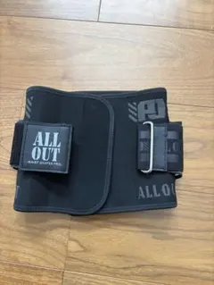 ALL OUT ウエストシェイパー ブラックXS ベルト