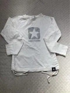 Converse 長袖 Tシャツ 140cm ホワイト
