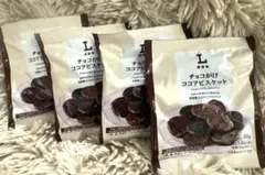 ローソン チョコがけココアビスケット 4袋セットのサムネイル